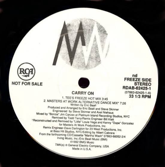 Timeless Tracks: Carry On – Todd Terry